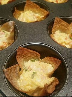 A picture of Baked Krab Rangoon.