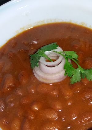 A picture of Kidney beans  (rajma) masala.