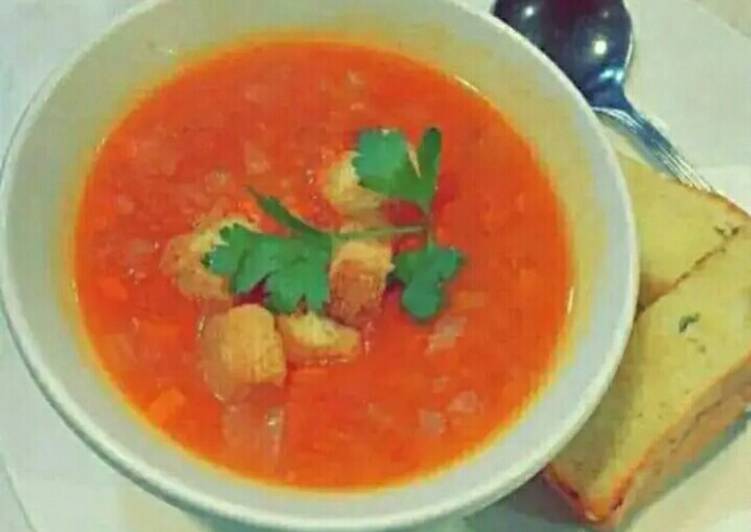 Recipe of Award-winning Tomato soup