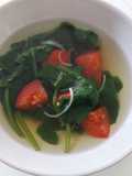 Spinach Stew (Sayur Bayam in Bahasa Indonesia)