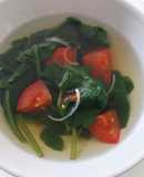 Spinach Stew (Sayur Bayam in Bahasa Indonesia)