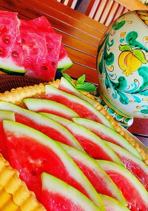 Foto di Crostata frolla Milano con Marmellata di scorze d'anguria
