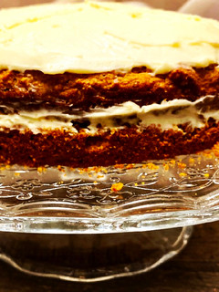 Foto principal de Tarta de zanahoria con crema de queso