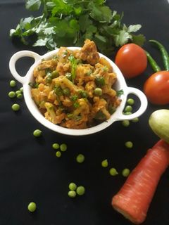 गोभी आलू की सूखी सब्जी रेसिपी मुख्य फोटो