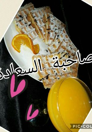 صورة لوصفة الوافل