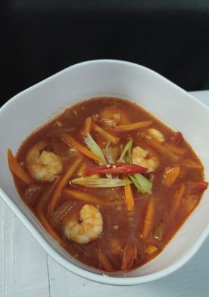 Foto resep Udang Saus Padang