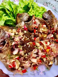 Foto resep Bawal Goreng Sambal Matah