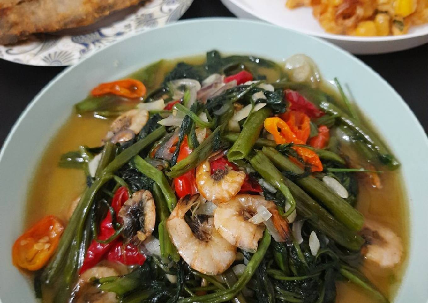 Resep Tumis Kangkung Udang Anti Gagal