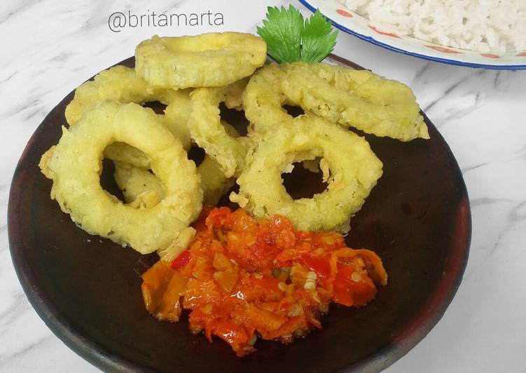 Resep Pare/Peria Crispy Sambal Bawang #BikinRamadhanBerkesan Anti Gagal