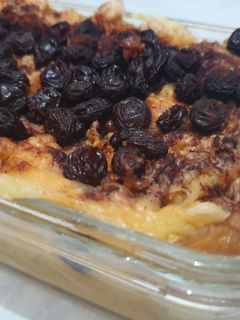 Foto resep Puding Roti Pisang Kukus