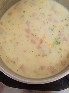Foto resep Cream soup pelangi