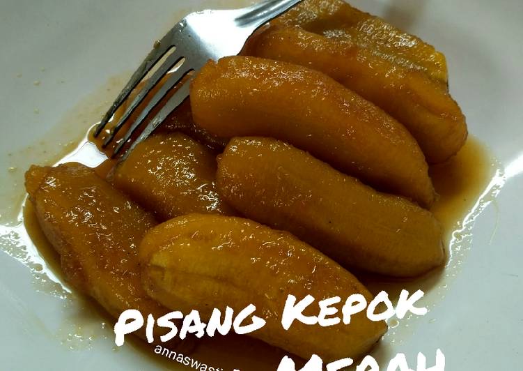 Pisang Kepok Gula Merah