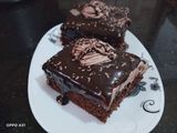 كيكة العشر ملاعق بموس الشوكولاته