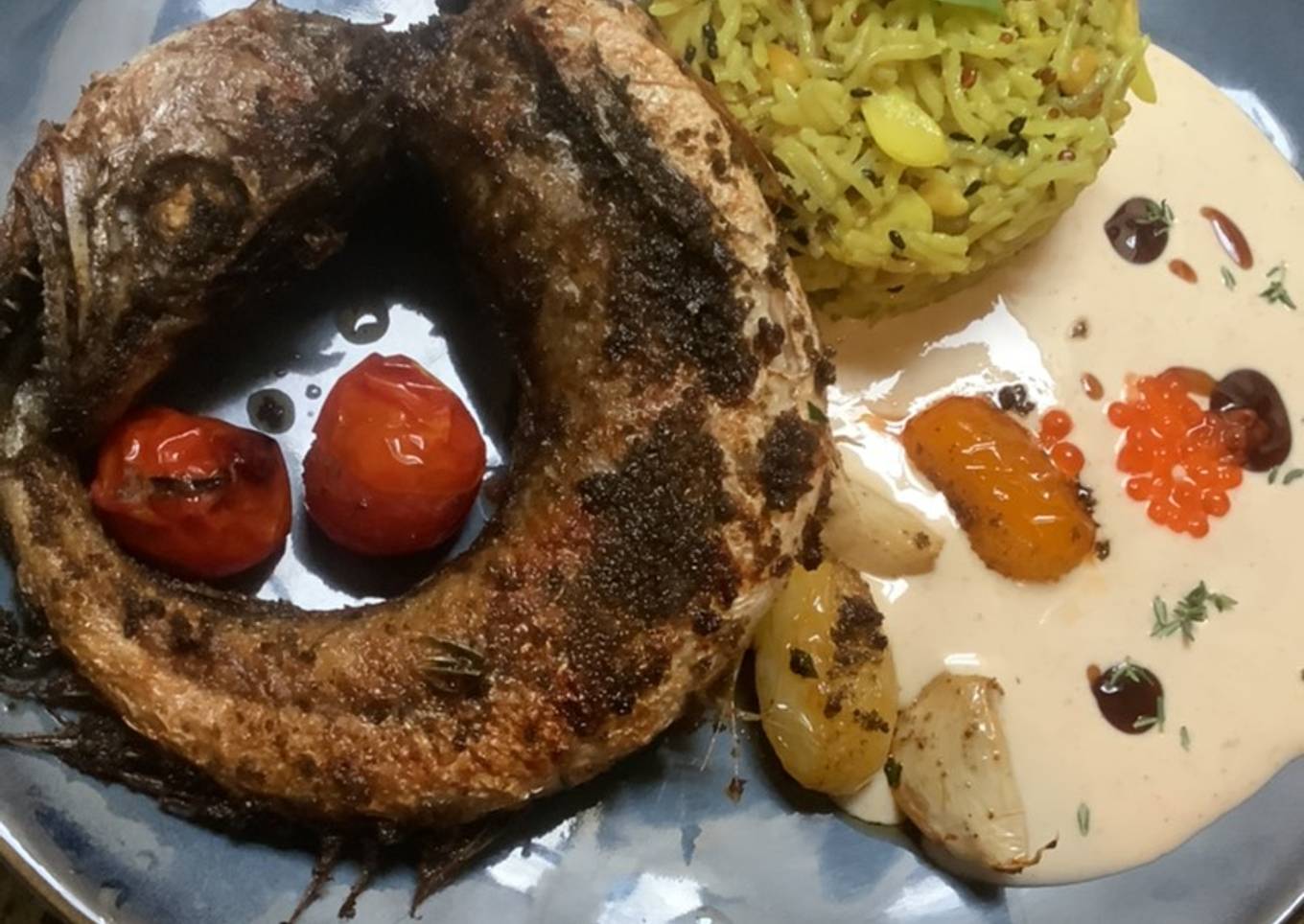 Merlan 🦈entre 🌿terre 🥕🧄et mer🥣