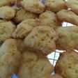 Cookies triples C (cornflakes, coconut, and cheese)