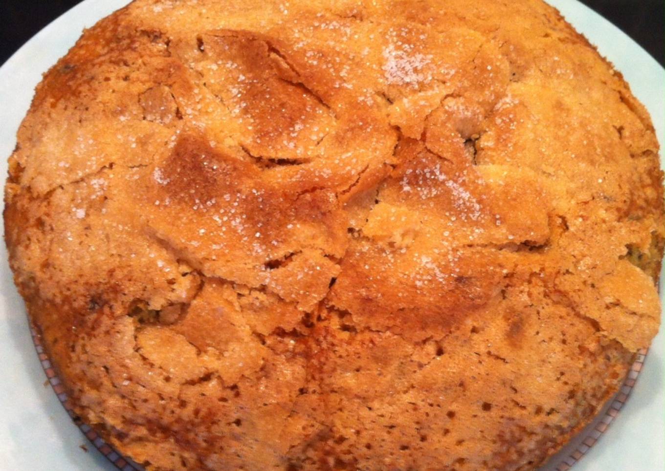 Bizcocho de verano con virutas de chocolate