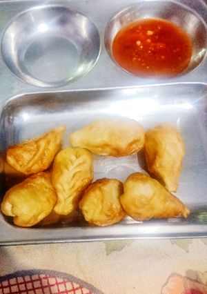 फ्राई मोमोज (fry momos recipe in Hindi) रेसिपी मुख्य फोटो