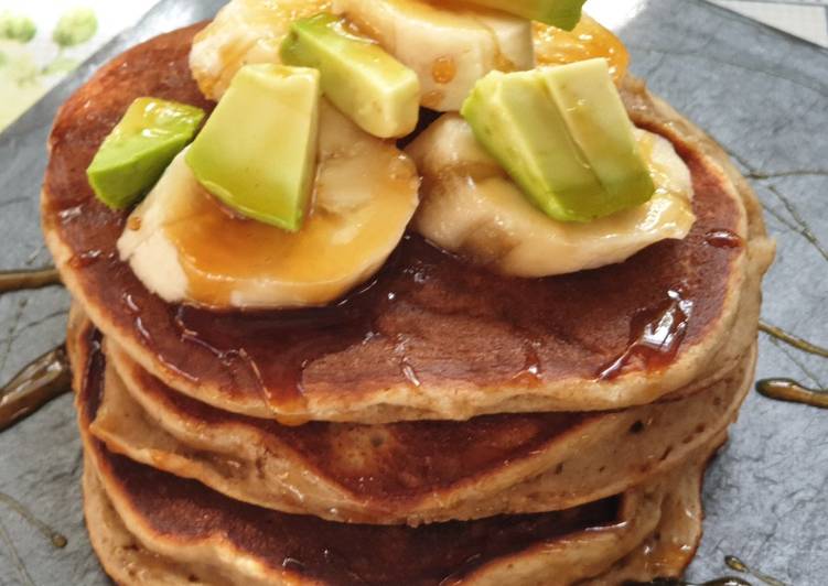 Pancakes de Aguacate y plátano🥑🍌