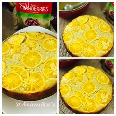 A picture of Orange Upside Down Cake.