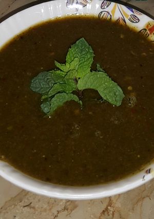 A picture of Immli ki khatti methi chattni.