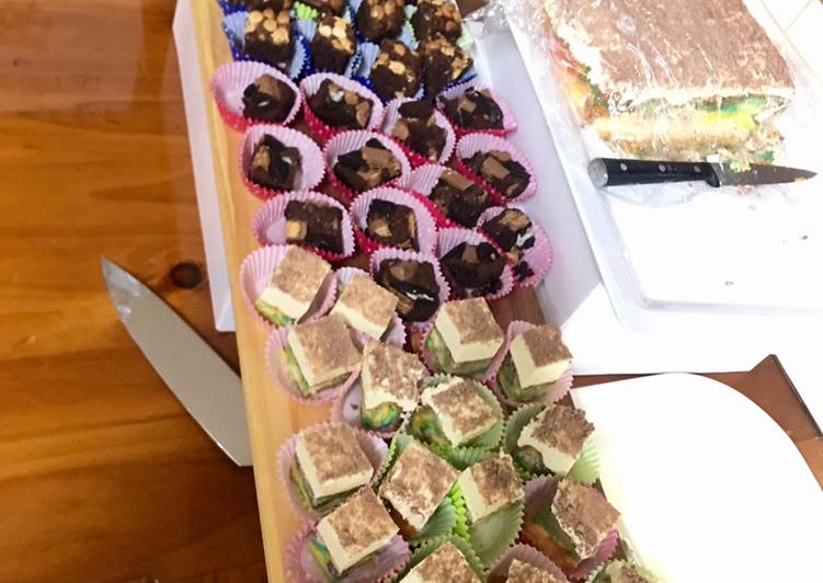 Cara Gampang Menyiapkan Pelangi cake #Berburucelemekemas#resolusi2019 yang Bikin Ngiler