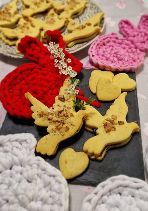 Húsvéti gerle linzer 🕊🕊🕊(vegán) recept fotója