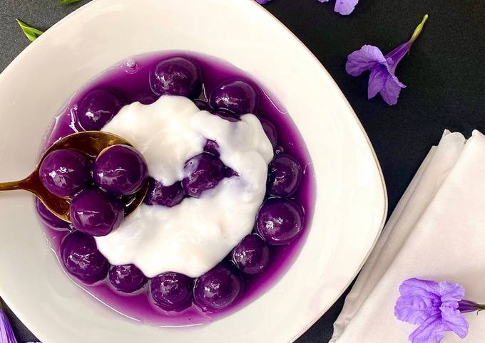 Cara membuat Bubur Candil Ubi Ungu Cara membuat Bubur Candil Ubi Ungu