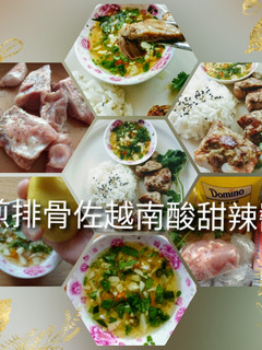 乾煎排骨佐越南酸甜辣醬 的食譜成品照片