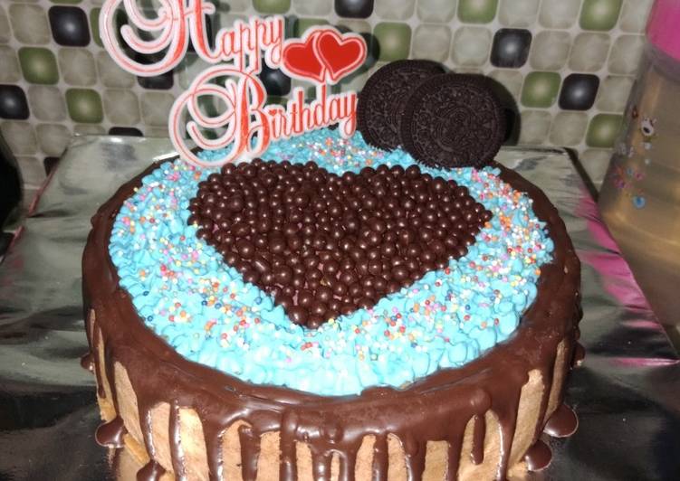 Cake ultah love