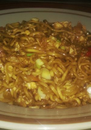 Foto resep Oseng Mie Telur