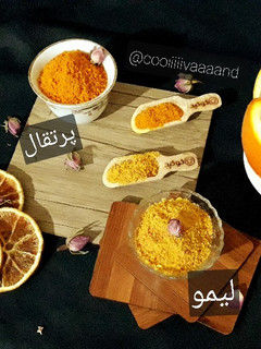 عکسی از دستور پودر پوست پرتقال و لیمو (اسانس طبیعی)