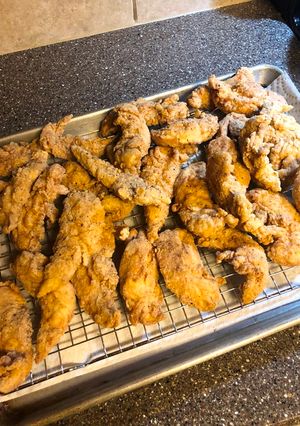 A picture of Laura’s Gluten-Free Dairy-Free Fried Chicken Tenders (or Nuggets).