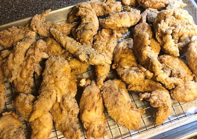 Recipe of Perfect Laura’s Gluten-Free Dairy-Free Fried Chicken Tenders (or Breast Chunks)