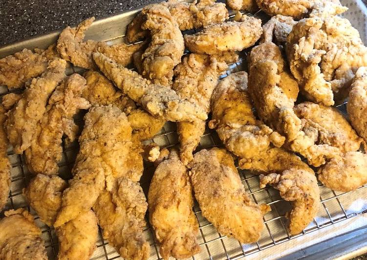 Recipe of Homemade Laura’s Gluten-Free Dairy-Free Fried Chicken Tenders (or Breast Chunks)