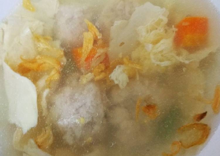 Resep Sup Baso Babi Yang Renyah