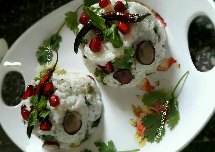 Fruits Curd Rice