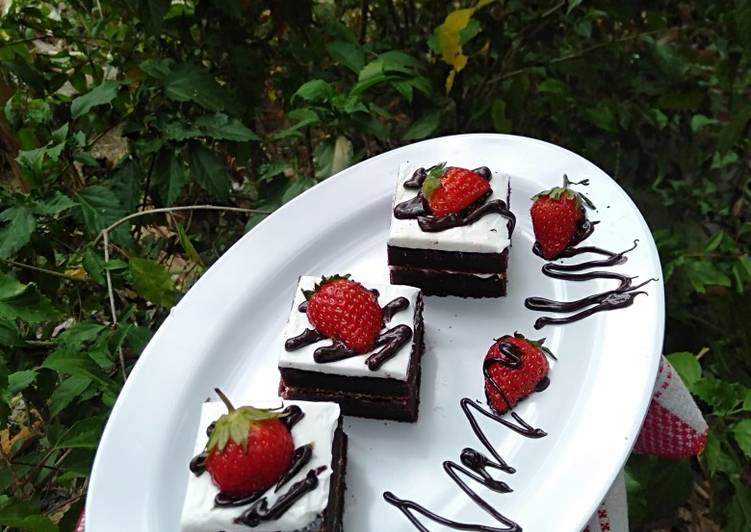 Brownies kukus lembut 2 🥚🥚