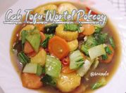 Gambar cah pokcoy wortel
