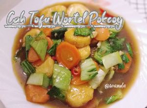 Foto resep Cah Tofu Wortel Pokcoy