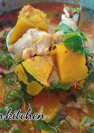 รูปของ แกงฟักทองใส่ไก่