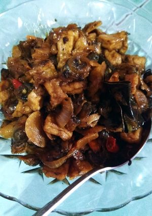 Foto resep Sambal goreng tahu kerang