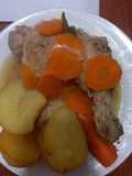 Pollo al coñac