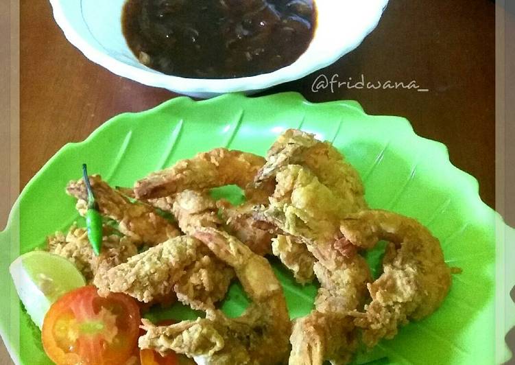 Bagaimana Menyiapkan Udang Crispy Saos Asam-Manis-Pedas Anti Gagal