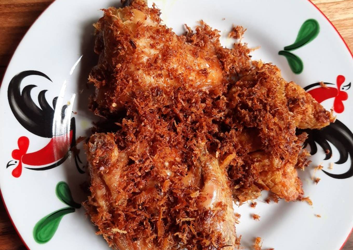 Ayam goreng serundeng 🍗🥥