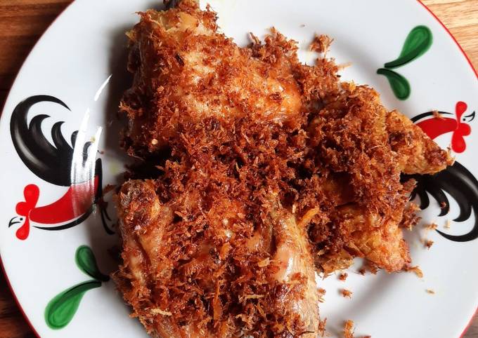 Ayam goreng serundeng 🍗🥥