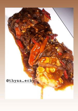 Foto resep Ayam lada hitam❤