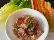 Una foto de sushi bowl