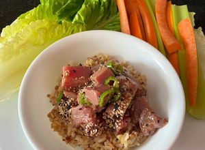 Una foto de Poke bowl