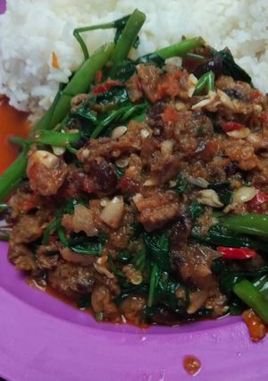 Foto resep Kangkung cobek