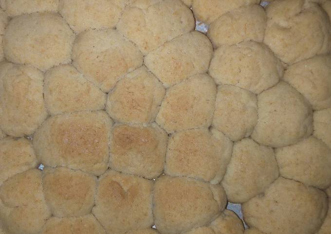 Steps to Make Quick Bubbles milk cookies